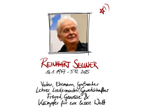 Verabschiedung Reinhart Sellners – „Walk on“ ins ewige Licht