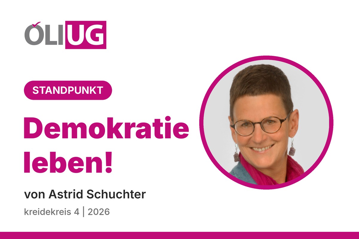 Standpunkt: Demokratie leben! – von Astrid Schuchter